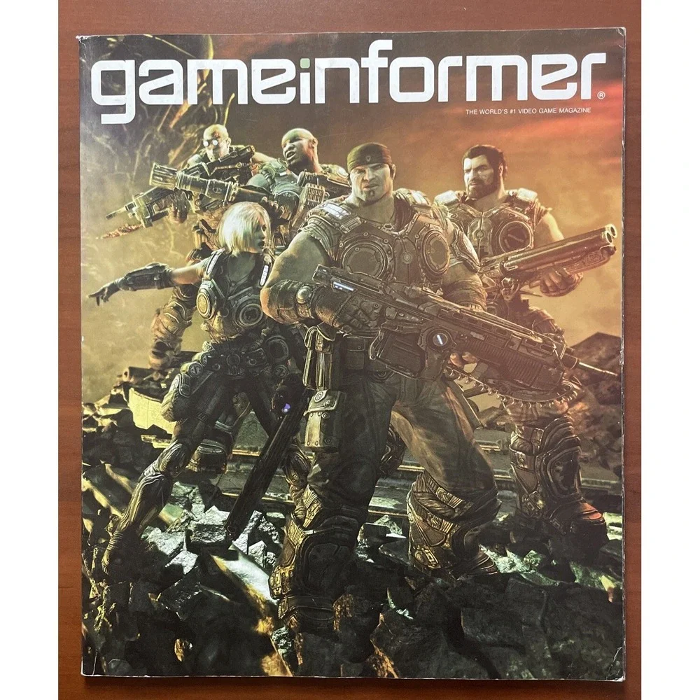 Lot of 3 Game Informer Magazines #191-193 Assassins Creed 2, God Of War 2
